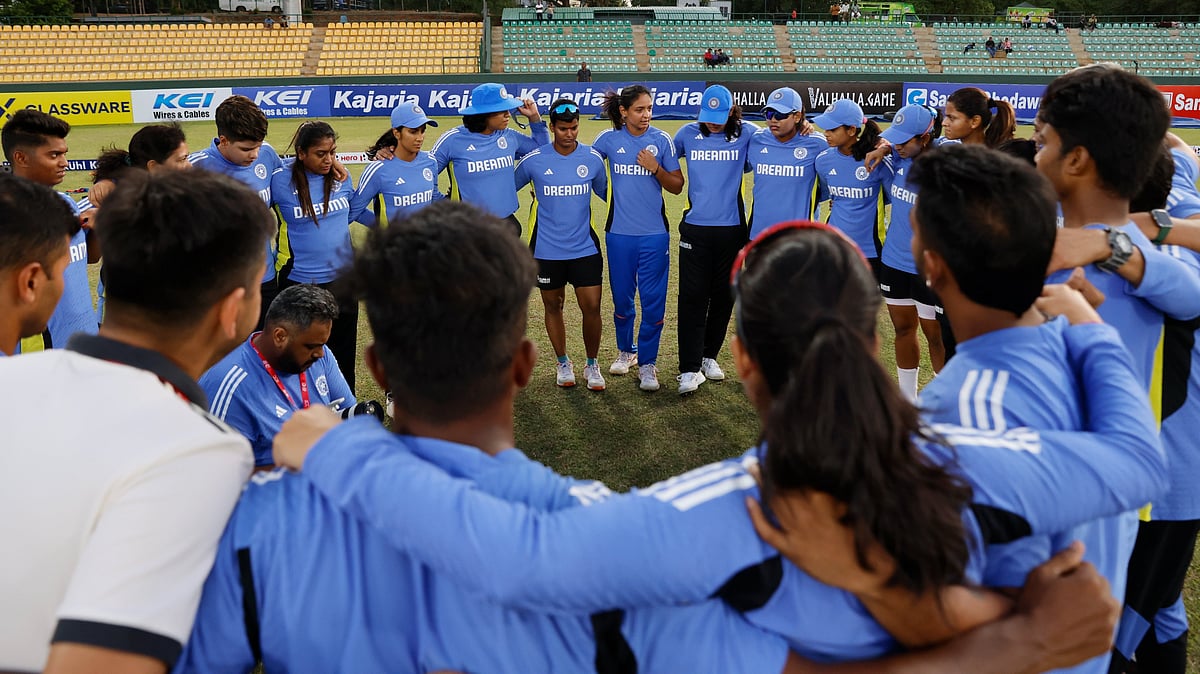 Photo: X/ @BCCIWomen : India's national women's cricket team was in a hurdle before the first match against Pakistan in the Women's T20 Asia Cup 2024.